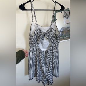 Black and White Romper